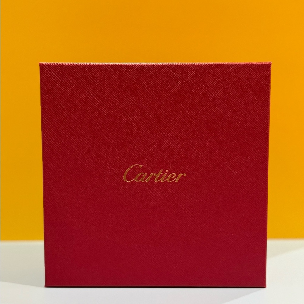 CARTIER Red Belt Gift Box